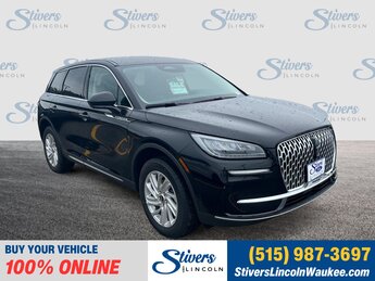 2025 Infinite Black Metallic Clearcoat Lincoln Corsair Premiere 2.0L I4 Engine SUV Automatic 4 Door