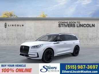 2025 Crystal White Metallic Clearcoat Lincoln Corsair Reserve 2.0L I4 Engine 4 Door SUV AWD