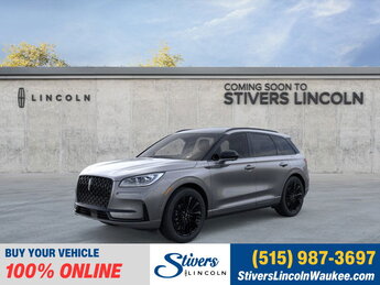 2025 Asher Gray Metallic Clearcoat Lincoln Corsair Reserve Automatic SUV 4 Door 2.0L I4 Engine