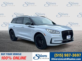 2025 Crystal White Metallic Clearcoat Lincoln Corsair Reserve SUV 2.0L I4 Engine Automatic