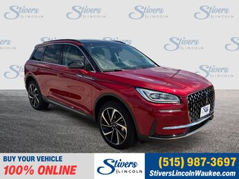 2025 Red Carpet Metallic Tinted Clearcoat Lincoln Corsair Reserve 2.0L I4 Engine SUV 4 Door Automatic AWD