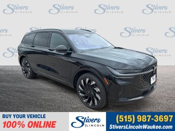 2025 Infinite Black Metallic Clearcoat Lincoln Nautilus Reserve 4 Door 2.0L GTDI FHEV Engine Automatic (CVT) SUV AWD