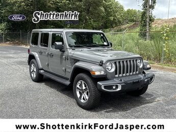 2020 Sting-Gray Clearcoat Jeep Wrangler Unlimited Sahara SUV Automatic 4X4 2.0L I4 DOHC Engine 4 Door