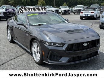 2024 Dark Matter Gray Metallic Ford Mustang GT Premium Car 5.0L V8 Ti-VCT Engine Manual 2 Door