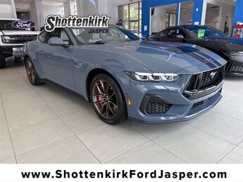 2024 Vapor Blue Metallic Ford Mustang GT Premium Manual Car 2 Door RWD