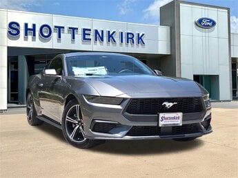 2025 Carbonized Gray Metallic Ford Mustang EcoBoost RWD Car Automatic 2 Door EcoBoost 2.3L I4 GTDi DOHC Turbocharged VCT Engine