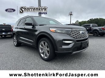 2020 Magnetic Metallic Ford Explorer Platinum SUV 3.0L EcoBoost V6 Engine Automatic