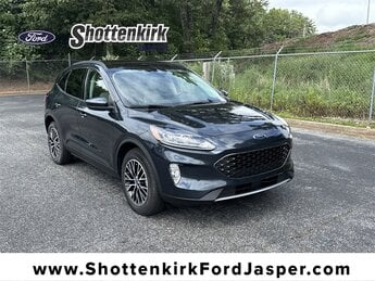 2022 Blue Metallic Ford Escape Plug-In Hybrid SEL FWD 2.5L iVCT Engine Automatic (CVT) 4 Door SUV