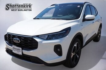 2025 Star White Metallic Tri-Coat Ford Escape Hybrid ST-Line Select Automatic (CVT) 4 Door 2.5L iVCT Engine