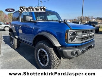 2024 Ford Bronco Black Diamond 4X4 2 Door SUV 2.7L EcoBoost V6 Engine Automatic