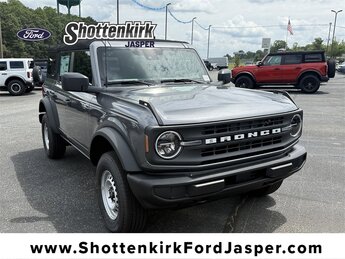 2025 Carbonized Gray Metallic Ford Bronco Base 2.3L EcoBoost I-4 Engine Automatic SUV 4X4 4 Door
