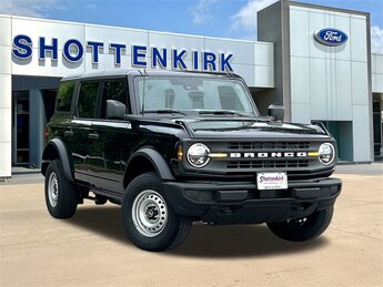 2025 Shadow Black Ford Bronco Base 4X4 4 Door 2.3L EcoBoost I-4 Engine Automatic SUV