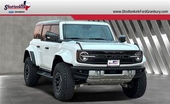2024 Oxford White Ford Bronco Raptor 4 Door Automatic 3.0L EcoBoost V6 Engine