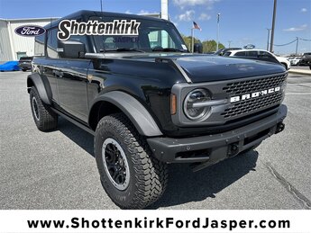 2025 Shadow Black Ford Bronco Badlands SUV Automatic 2.7L EcoBoost V6 Engine 4 Door