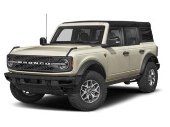 2025 Desert Sand Ford Bronco Badlands Manual 4X4 2.7L EcoBoost V6 Engine 4 Door SUV