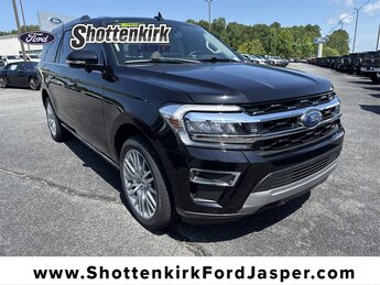 2024 Agate Black Metallic Ford Expedition Limited Max EcoBoost 3.5L V6 GTDi DOHC 24V Twin Turbocharged Engine Automatic 4 Door 4X4