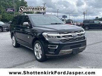 2022 Agate Black Metallic Ford Expedition King Ranch 4 Door Automatic RWD EcoBoost 3.5L V6 GTDi DOHC 24V Twin Turbocharged Engine