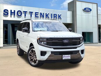2025 White Ford Expedition King Ranch 4X4 Automatic SUV EcoBoost 3.5L V6 GTDi DOHC 24V Twin Turbocharged Engine 4 Door