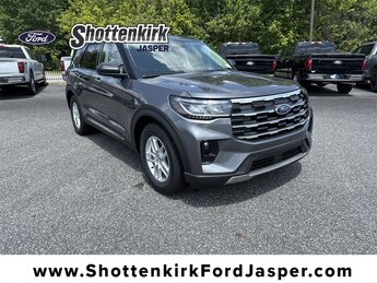 2025 Carbonized Gray Metallic Ford Explorer Active Automatic 4 Door SUV 2.3L EcoBoost I-4 Engine