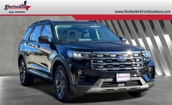 2025 Agate Black Metallic Ford Explorer Active SUV Automatic 4X4