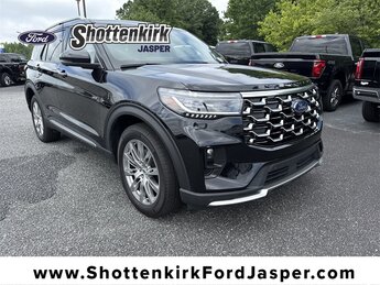 2025 Agate Black Metallic Ford Explorer Platinum Automatic SUV 4 Door 4X4