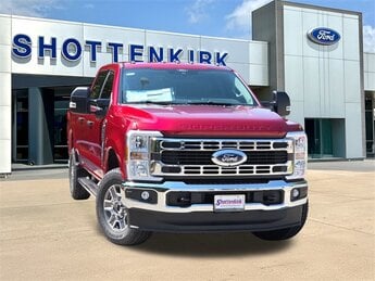 2025 Ruby Red Metallic Tinted Clearcoat Ford Super Duty F-250 SRW XLT 4 Door 4X4 Truck Automatic Power Stroke 6.7L V8 DI 32V OHV Turbodiesel Engine