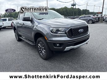 2022 Carbonized Gray Metallic Ford Ranger XLT 4 Door EcoBoost 2.3L I4 GTDi DOHC Turbocharged VCT Engine 4X4 Automatic