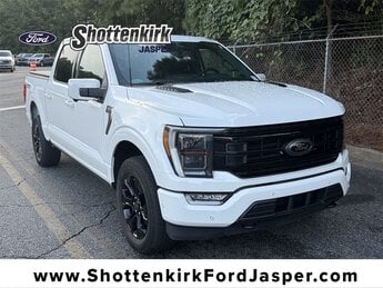 2023 Star White Metallic Tri-Coat Ford F-150 Platinum 3.5L V6 EcoBoost Engine Automatic 4X4 Truck