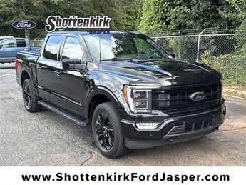 2023 Agate Black Metallic Ford F-150 Lariat 4 Door Automatic 3.5L V6 EcoBoost Engine Truck 4X4
