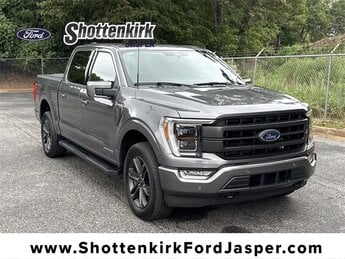 2023 Carbonized Gray Metallic Ford F-150 Lariat Automatic 3.5L PowerBoost Full-Hybrid V6 Engine 4 Door