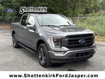 2023 Carbonized Gray Metallic Ford F-150 Lariat Automatic 3.5L PowerBoost Full-Hybrid V6 Engine 4 Door