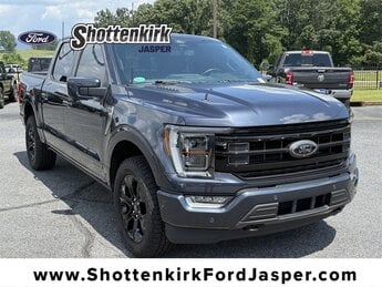 2022 Smoked Quartz Metallic Tinted Clearcoat Ford F-150 Platinum 4X4 Truck 4 Door Automatic 3.5L PowerBoost Full-Hybrid V6 Engine