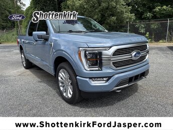 2023 Azure Gray Metallic Tri-Coat Ford F-150 Limited Automatic 4X4 4 Door