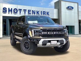 2025 Shelter Green Ford F-150 Raptor 4X4 4 Door 3.5L V6 EcoBoost Engine Truck Automatic