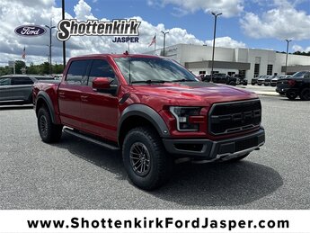 2020 Rapid Red Metallic Tinted Clearcoat Ford F-150 Raptor Automatic 4 Door 3.5L V6 EcoBoost Engine Truck 4X4