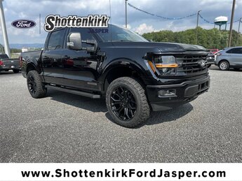 2025 Agate Black Metallic Ford F-150 XLT Automatic Truck 4X4 4 Door 2.7L V6 EcoBoost Engine