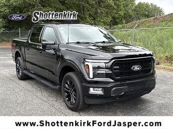2024 Agate Black Metallic Ford F-150 Lariat 4X4 4 Door 5.0L V8 Engine Truck