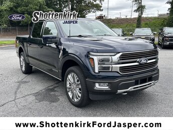 2024 Antimatter Blue Metallic Ford F-150 King Ranch Truck 4X4 4 Door