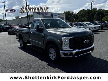 2025 Carbonized Gray Metallic Ford Super Duty F-350 SRW XL Power Stroke 6.7L V8 DI 32V OHV Turbodiesel Engine Automatic Truck RWD