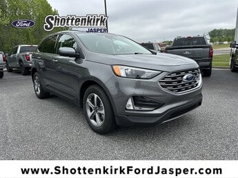2022 Carbonized Gray Metallic Ford Edge SEL AWD EcoBoost 2.0L I4 GTDi DOHC Turbocharged VCT Engine 4 Door