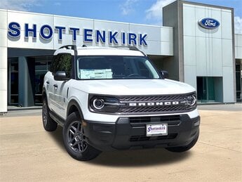 2025 Oxford White Ford Bronco Sport Big Bend 4X4 4 Door SUV 1.5L EcoBoost Engine Automatic