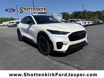 2025 Star White Metallic Tri-Coat Ford Mustang Mach-E Premium 4 Door Electric Motor Engine RWD Automatic SUV