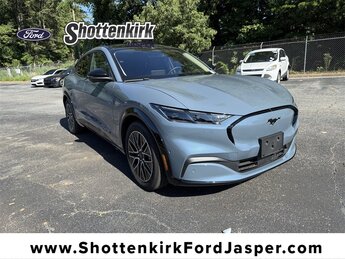 2024 Vapor Blue Metallic Ford Mustang Mach-E Premium SUV Dual Electric Motor Engine Automatic 4 Door AWD