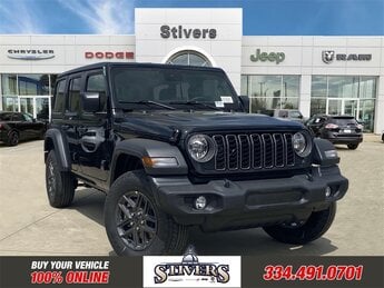 2025 Jeep Wrangler Sport S 3.6L V6 24V VVT Engine 4 Door SUV