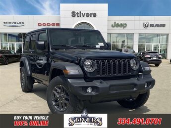 2025 Jeep Wrangler Sport S 3.6L V6 24V VVT Engine 4 Door SUV