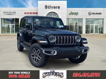 2025 Black Clearcoat Jeep Wrangler Sahara SUV 4X4 Automatic