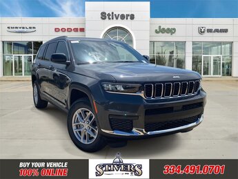 2025 Baltic Gray Metallic Clearcoat Jeep Grand Cherokee L Laredo 3.6L V6 24V VVT Engine SUV RWD