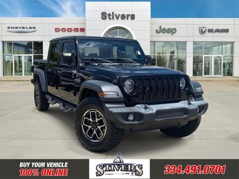 2020 Black Clearcoat Jeep Gladiator Sport Truck 4 Door 4X4 3.6L V6 24V VVT Engine Automatic