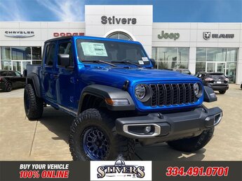 2025 Hydro Blue Pearlcoat Jeep Gladiator Sport S 4 Door Automatic 4X4