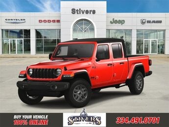 2025 Jeep Gladiator Sport S Automatic 4 Door 4X4 3.6L V6 24V VVT Engine